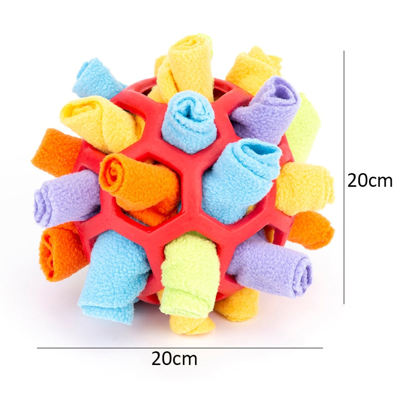 Pet Snuffle Ball Toy Interactive Dog Puzzle Toys Pet Toy Slow Feeder