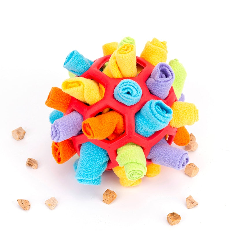 Pet Snuffle Ball Toy Interactive Dog Puzzle Toys Pet Toy Slow Feeder