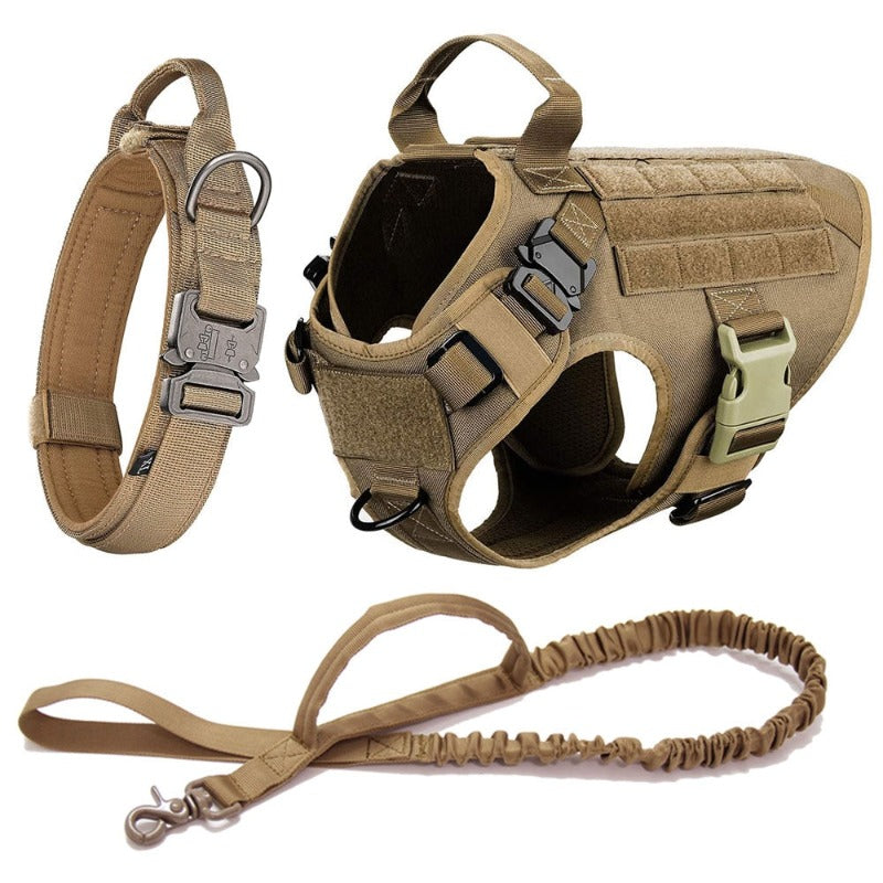 Large Dog Harness And Leash Set Training Walking Vest