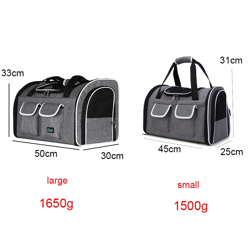 Portable Foldable Dog Carrier Bag For Pet Dog Travel