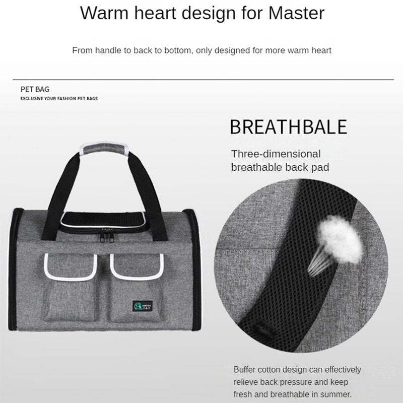 Portable Foldable Dog Carrier Bag For Pet Dog Travel