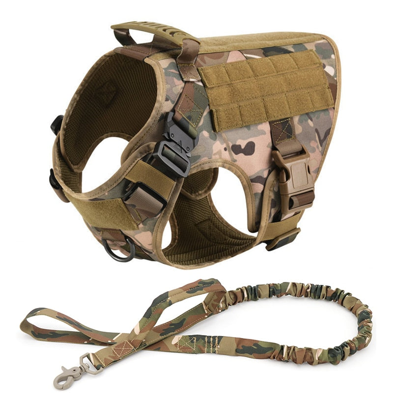 Large Dog Harness And Leash Set Training Walking Vest