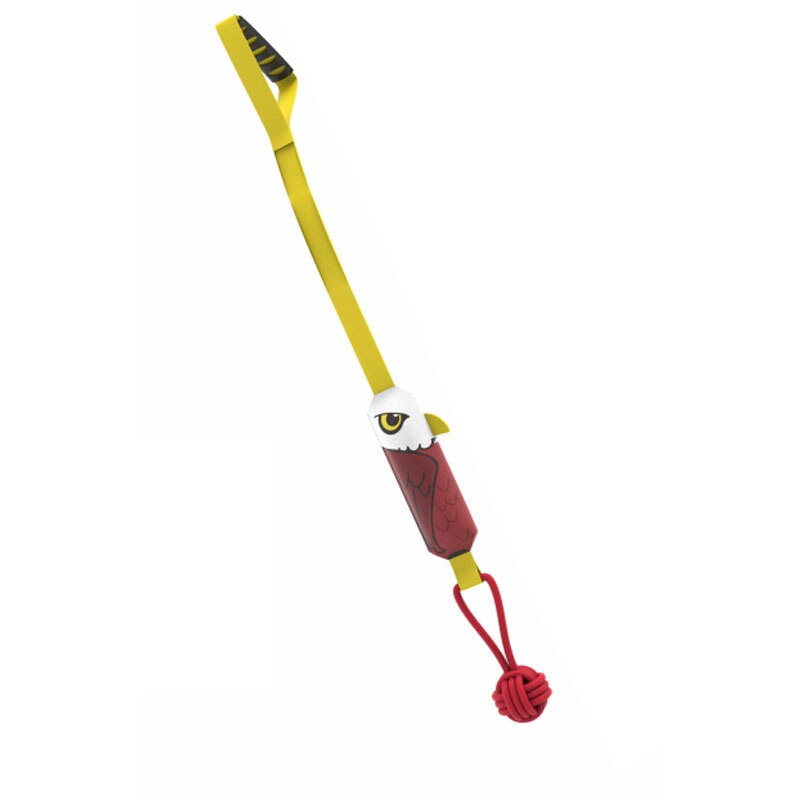 Large Dog Tug of War Interactive Squeak Toys With Strong Handles Ball