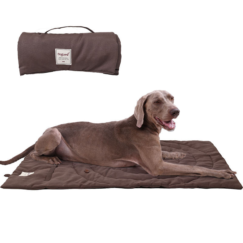 Outdoor Dog Bed Blanket Water Resistant Camping Travel Pet Mat