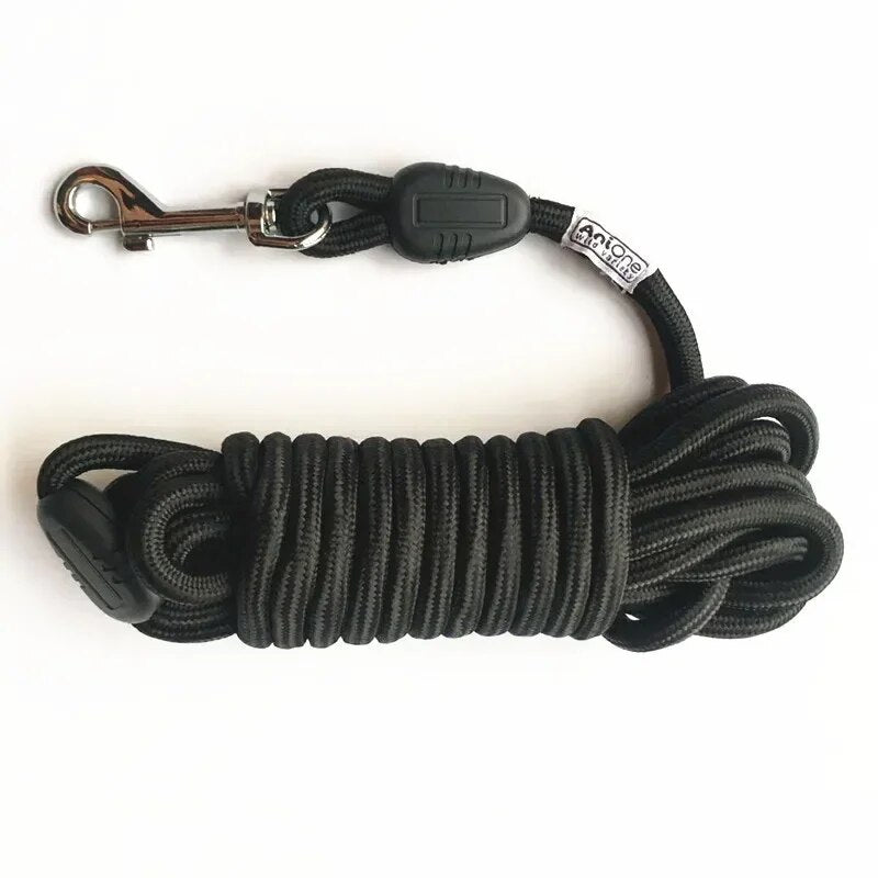 5M/10M/15M Long Rope Training Dog Leash Heavy Duty Nylon Recall Pet Tracking Line