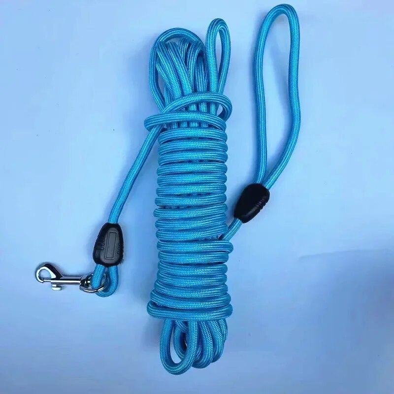 5M/10M/15M Long Rope Training Dog Leash Heavy Duty Nylon Recall Pet Tracking Line