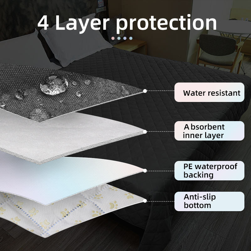 Luxury Removable Waterproof Dog Bed Cover Pet Blanket Dog Sheet