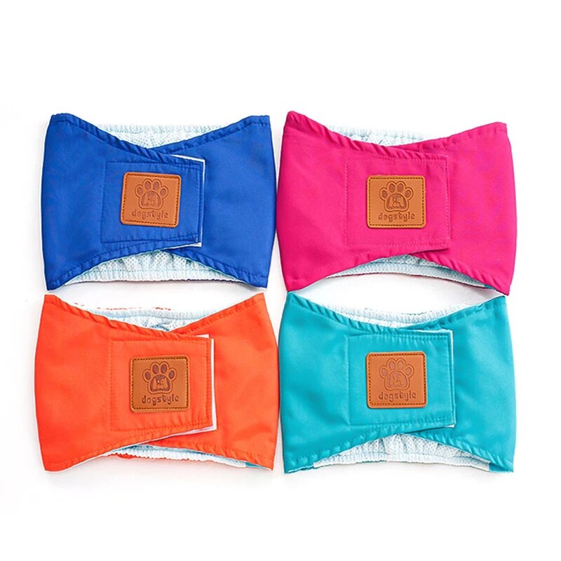 Male Dog Diaper Wraps Breathable Dog Physical Pant Dog Underwear