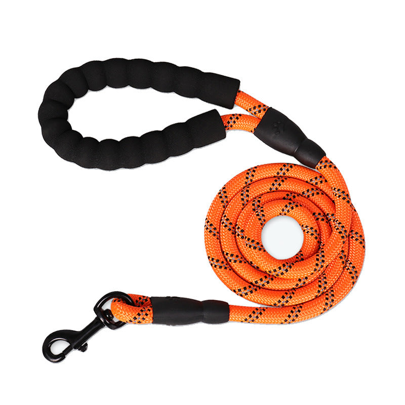 Nylon Reflective Dog Harness Leash For Medium Large Dogs Leads
