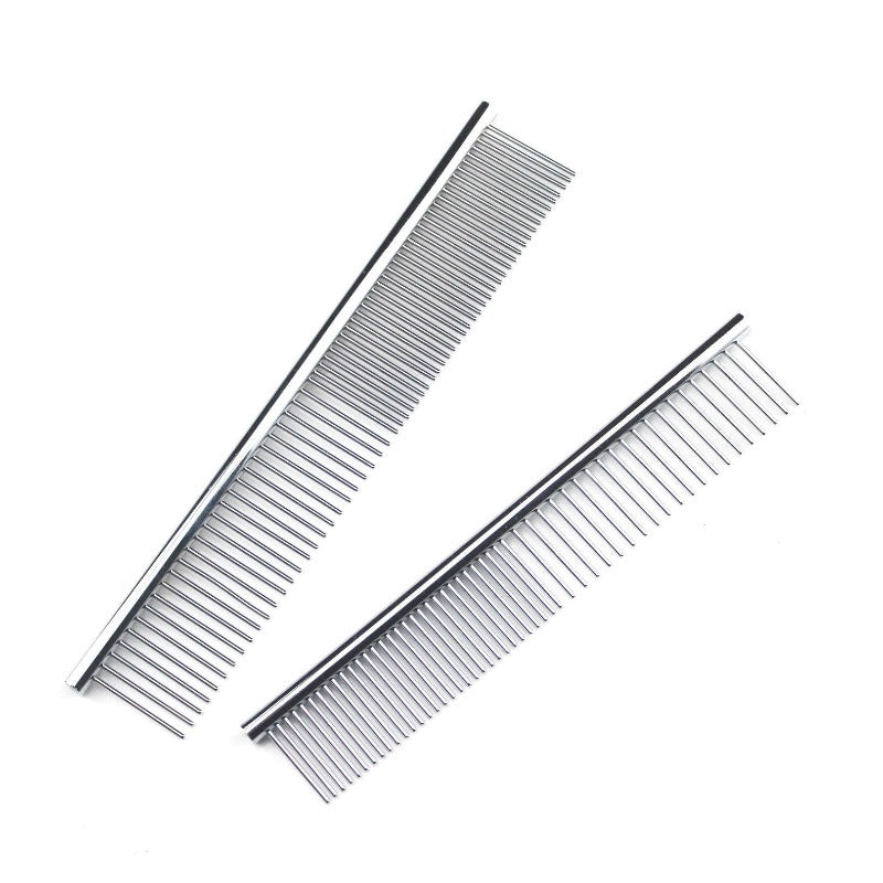 Pet Dog Grooming Comb Stainless Steel Cat Dog Grooming Tool