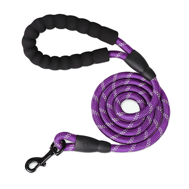 Nylon Reflective Dog Harness Leash For Medium Large Dogs Leads