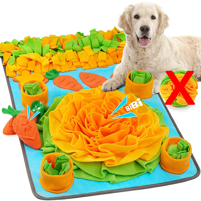 Dog Slow Feeder Mat For Dogs Pet Foraging Mat and Interactive Toys