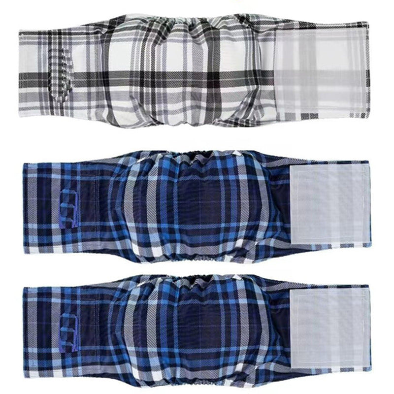 3pcs/set Washable Dog Diapers Washable Male Dog Belly Wrap