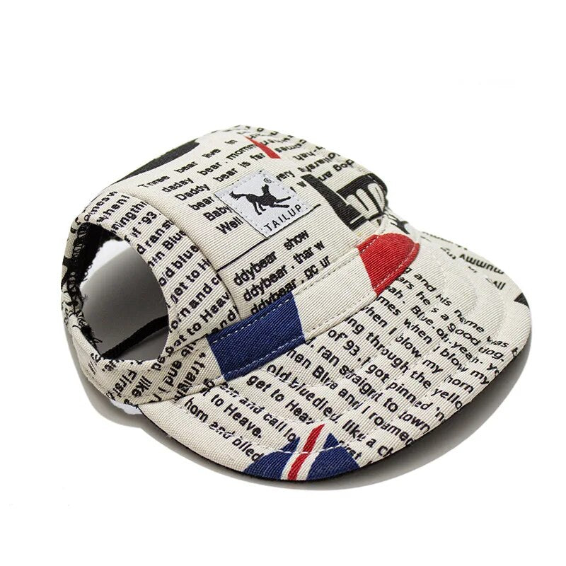 Outdoor Pet Dog Sun Hat Travel Pet Baseball Cap