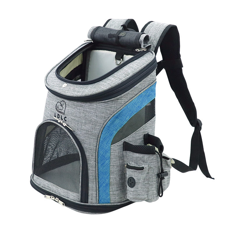 Pet Backpack Cat Backpack Breathable Travel Outdoor Multifunction Backpack Without Fan And Kettle