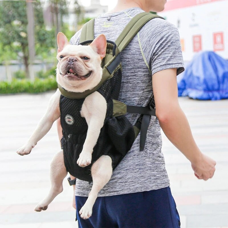 Pet Carrier Backpack Adjustable Pet Front Cat Dog Carrier Mesh Pet Packback