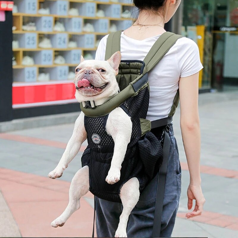 Pet Carrier Backpack Adjustable Pet Front Cat Dog Carrier Mesh Pet Packback