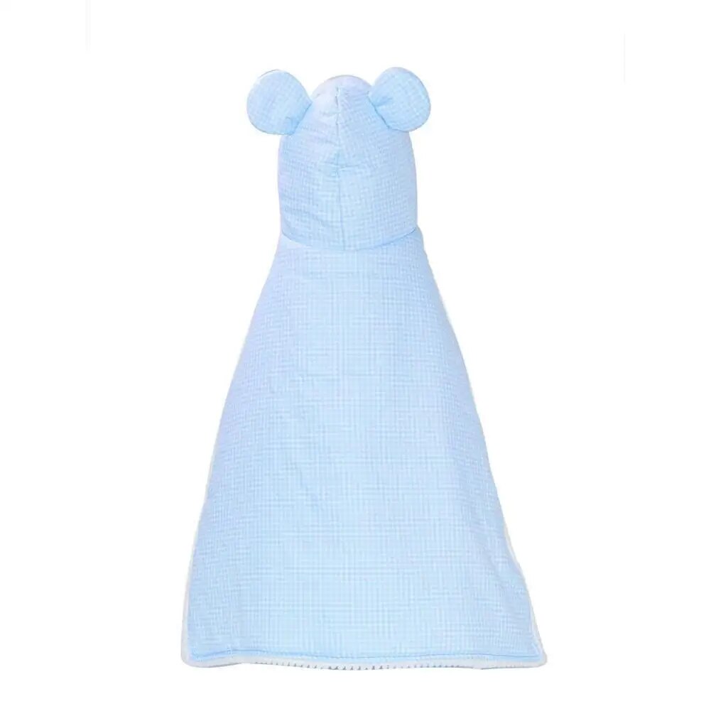 Pet Plaid Shawl Cat Cape Thickening Warm Flannel Pet Nightgown