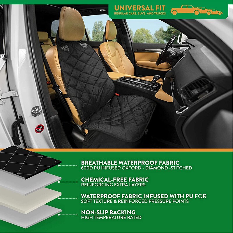 Waterproof Folding Breathable Pet Dog Car Seat