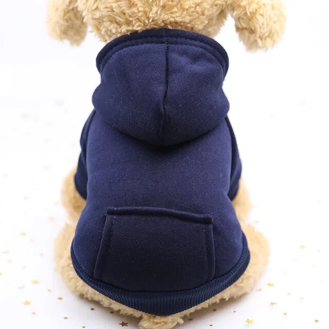 Warm Dogs Coat Puppy Outfit Pet Clothes Dog Hoodies