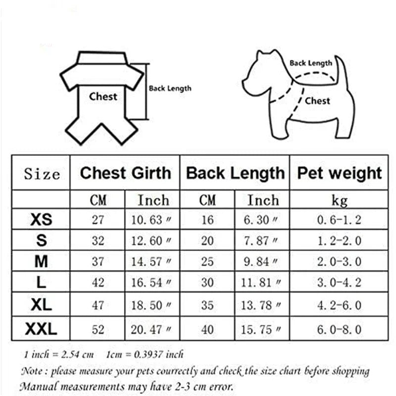 Warm Dogs Coat Puppy Outfit Pet Clothes Dog Hoodies