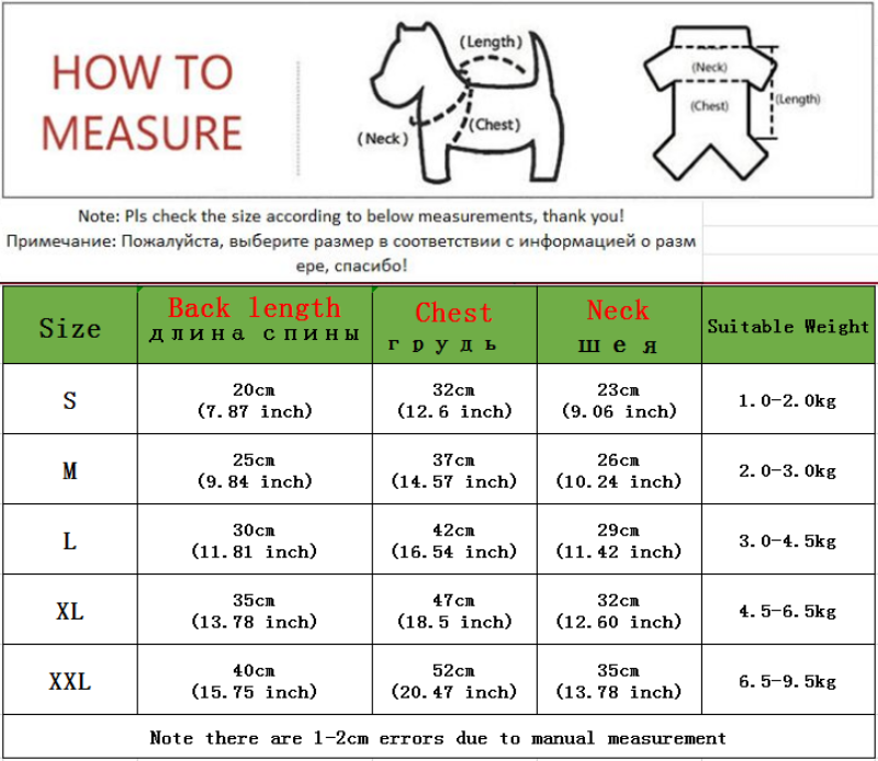 Waterproof Dogs Jacket Pet Dog Clothing Winter Thicken Warm Clothes