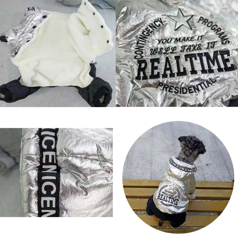 Pet Dog Clothing Winter Warm Thicken Waterproof Dogs Jacket Coat