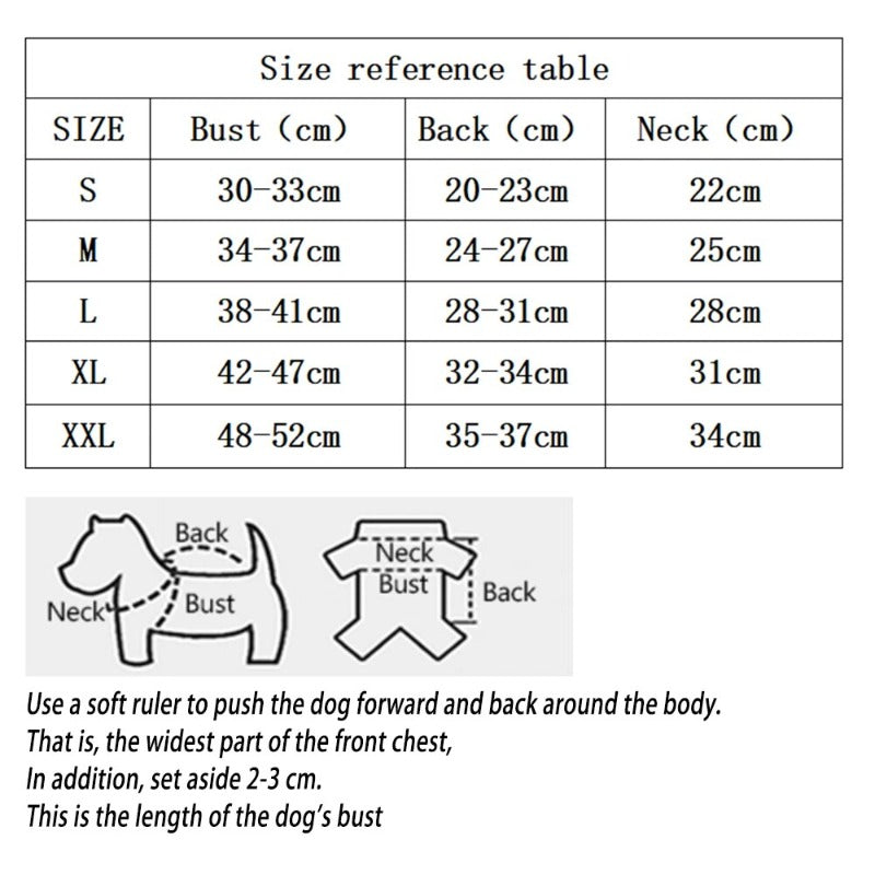 Pet Dog Clothing Winter Warm Thicken Waterproof Dogs Jacket Coat