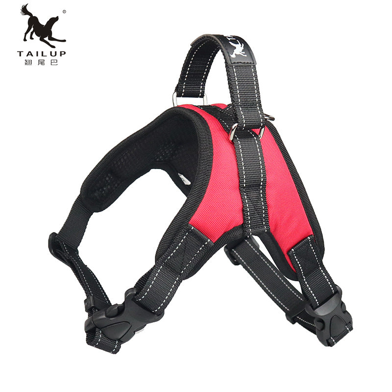 Dog Harness Outdoor Adjustables Pet Vest For Dogs Walking Training