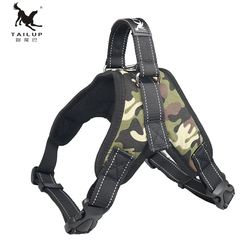 Dog Harness Outdoor Adjustables Pet Vest For Dogs Walking Training