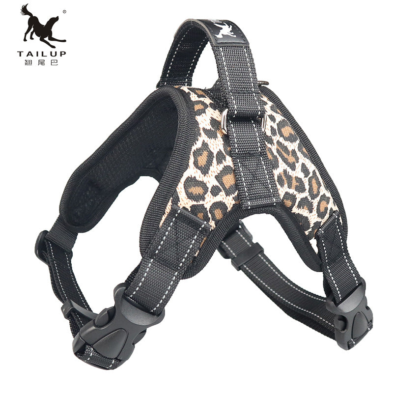 Dog Harness Outdoor Adjustables Pet Vest For Dogs Walking Training