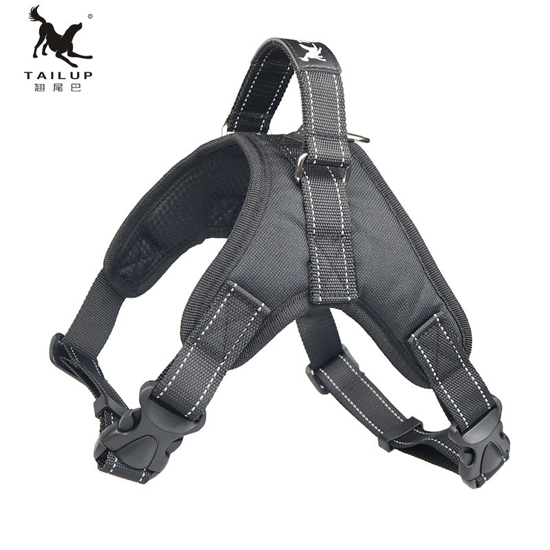 Dog Harness Outdoor Adjustables Pet Vest For Dogs Walking Training
