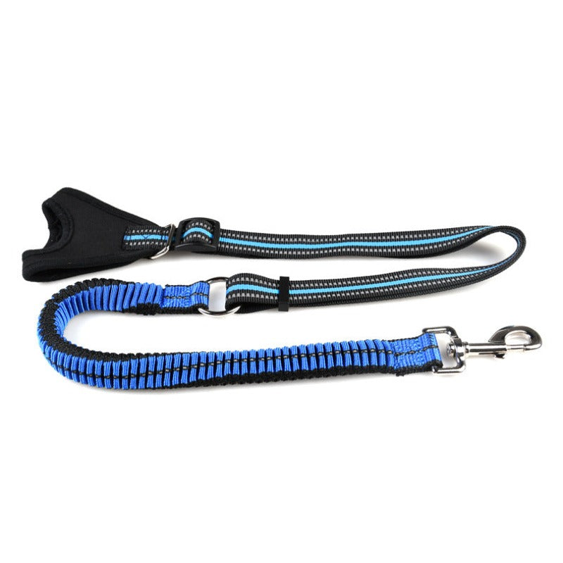 Dog Leash Reflective Dog Lead With Bungee Extend Leash Elastic