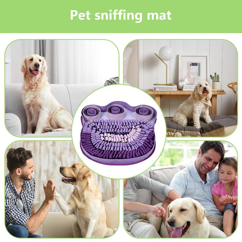 Pet Dogs Snuffle Mat 1PCS Machine Washable Portable Dog Foraging Mat