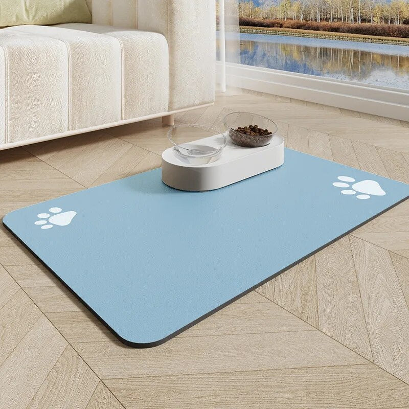 Pet Feeding Mat Absorbent Dog Mat