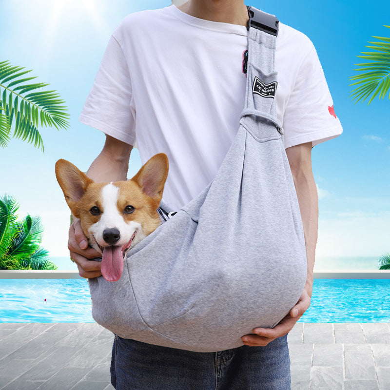 Pet Puppy Carrier Bag Cats Outdoor Travel Dog Cotton Shoulder Crossbody Bag