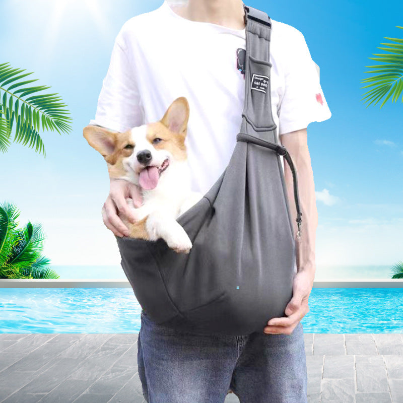 Pet Puppy Carrier Bag Cats Outdoor Travel Dog Cotton Shoulder Crossbody Bag