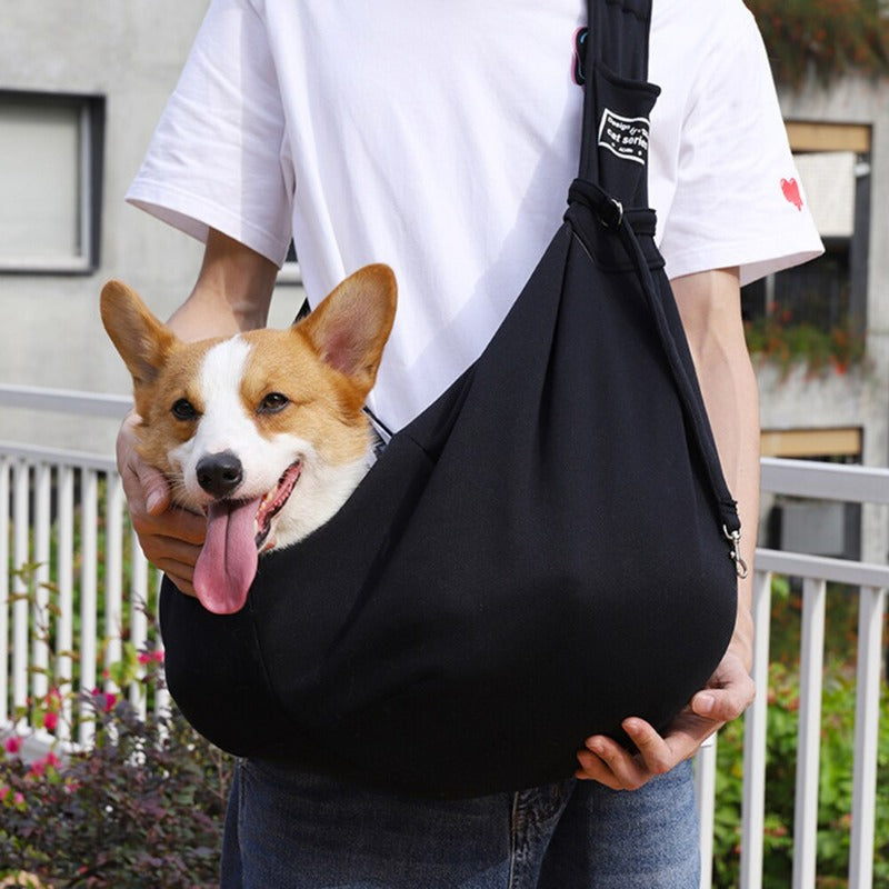 Pet Puppy Carrier Bag Cats Outdoor Travel Dog Cotton Shoulder Crossbody Bag