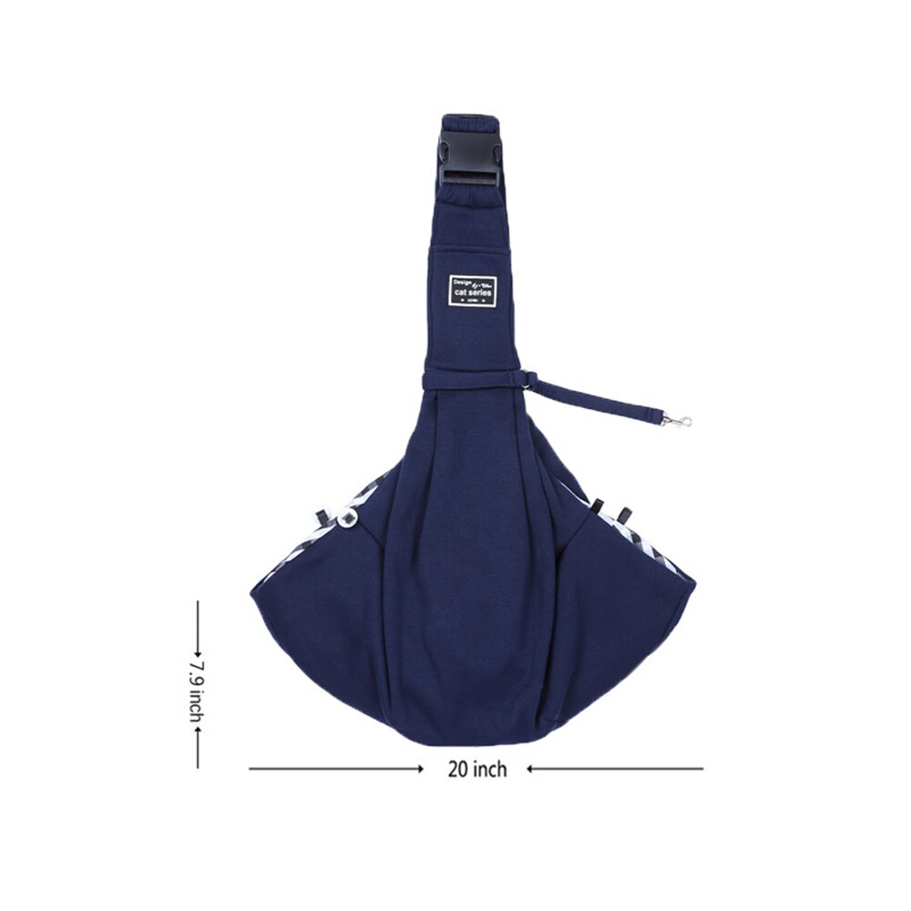 Pet Puppy Carrier Bag Cats Outdoor Travel Dog Cotton Shoulder Crossbody Bag