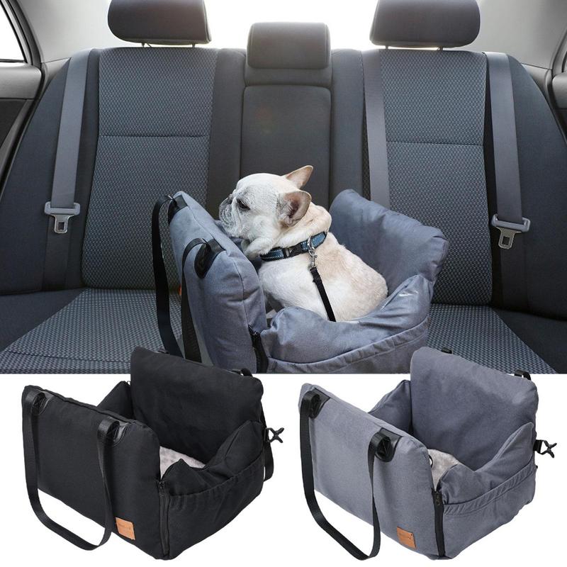 Portable Pet Dog Booster Car Seat Bed With Handle For Pet Dog Carriers Travel