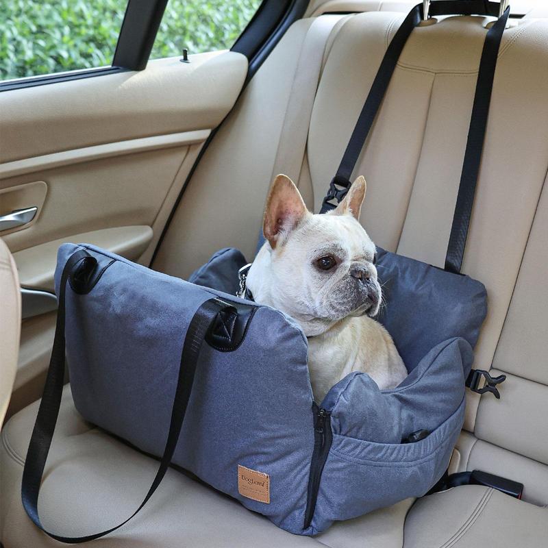 Portable Pet Dog Booster Car Seat Bed With Handle For Pet Dog Carriers Travel