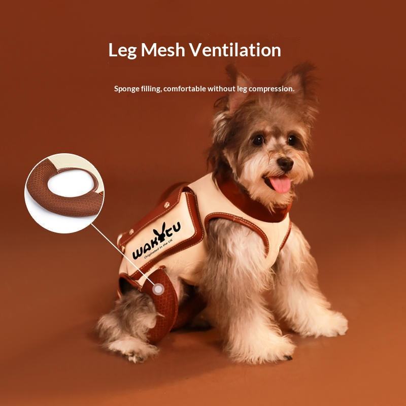 Pet Sling Carrier 900D Canvas Crossbody Dog Lift Harness with Leash For Small Dogs