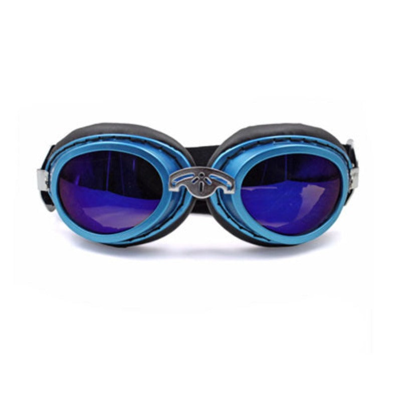 Pet Dog Waterproof Goggles Adjustable Pet Eye Protection Glasses Foldable Strap Sun Sunglasses