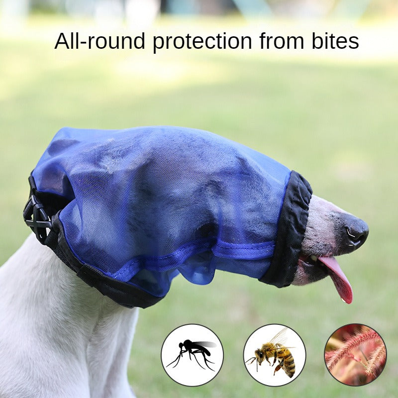 Pet Muzzle All-round Protection Anti-bite Dog Anti-fly Muzzle