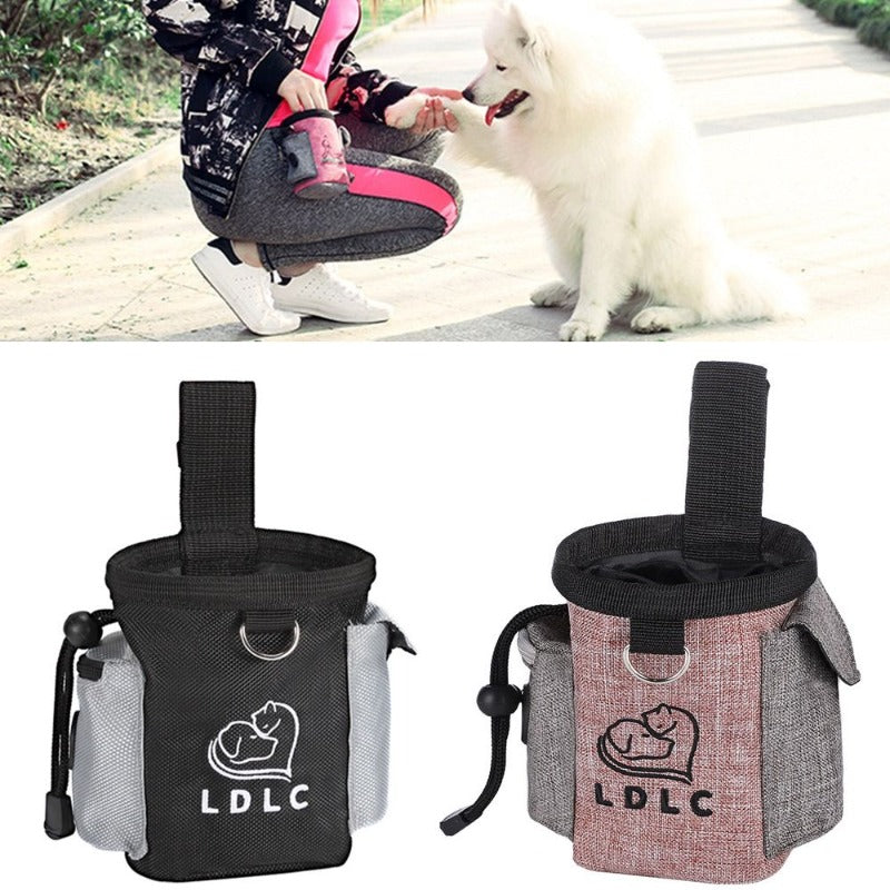 Portable Pet Dog Training Treat Snack Bag