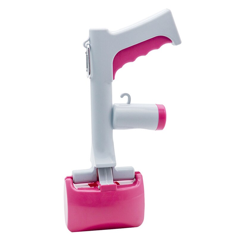 Portable Pet Dog Poop Scooper with Bag Dispenser Handle