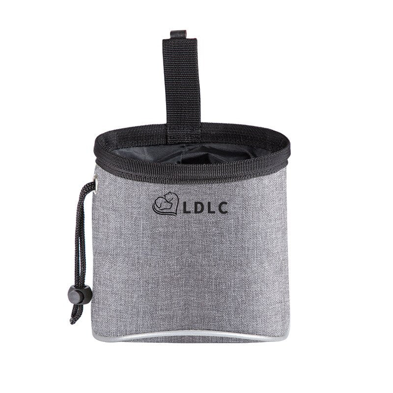 Portable Reflective Dog Training Treat Bag Detachable Dog Food Snack Bag