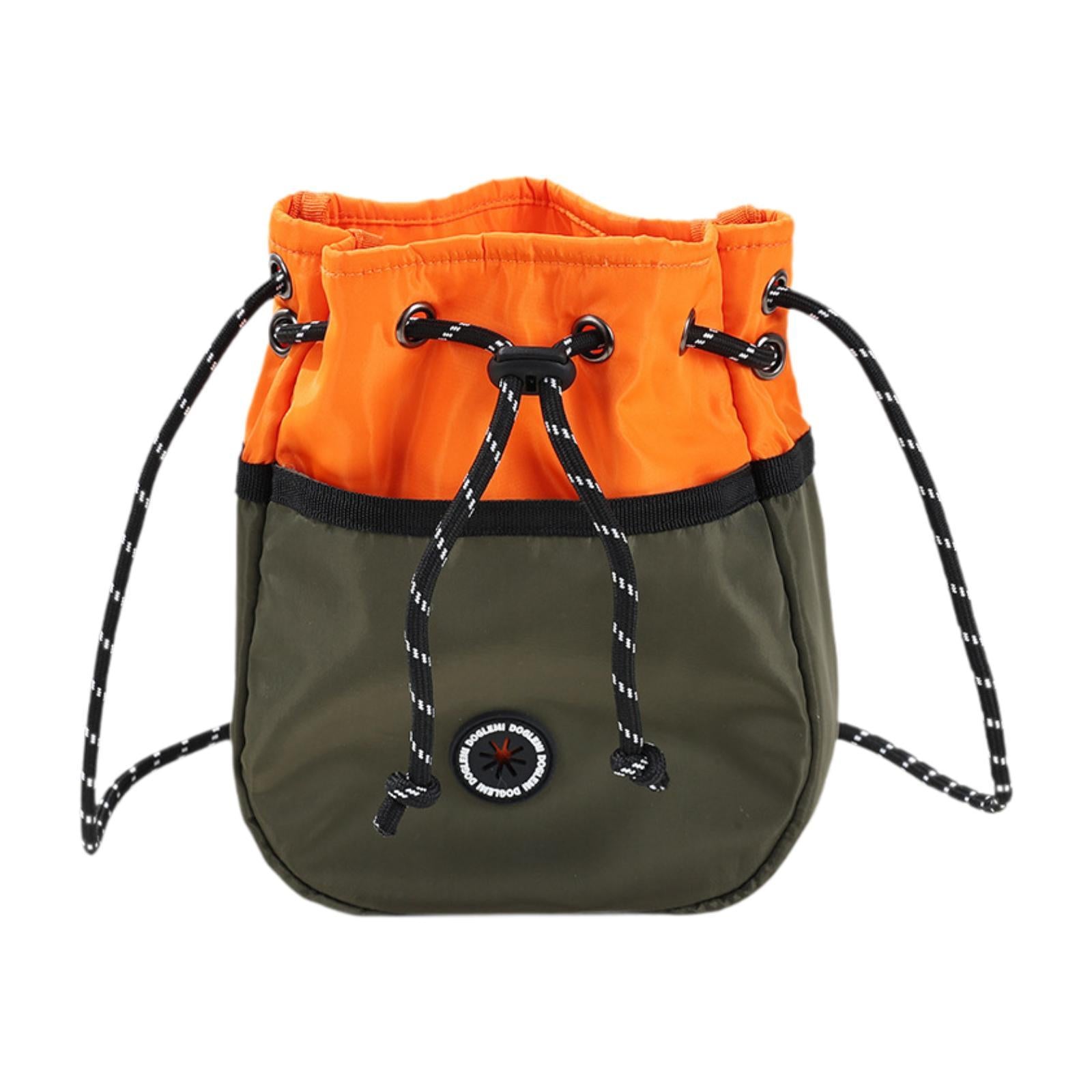 Portable Dog Treat Bag Pocket Sized and Water Resistant Training Waist Bag For Pet Training and Walking Outdoor
