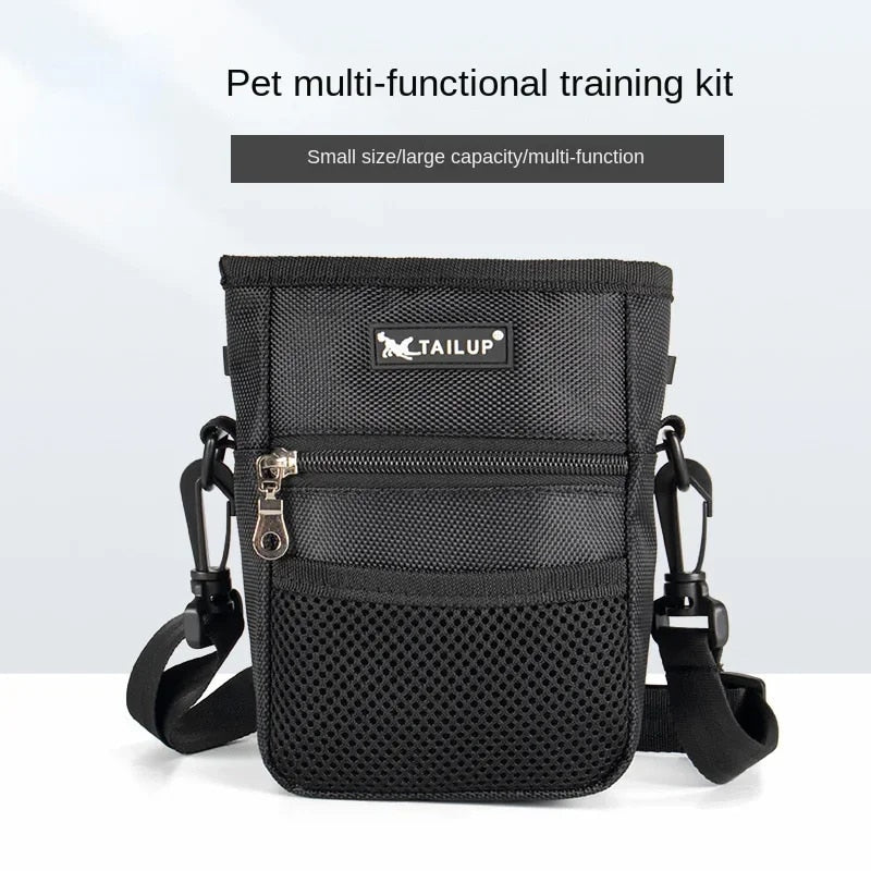 Portable Travel Dog Snack Treat Bags Pet Training Clip-on Pouch Bag