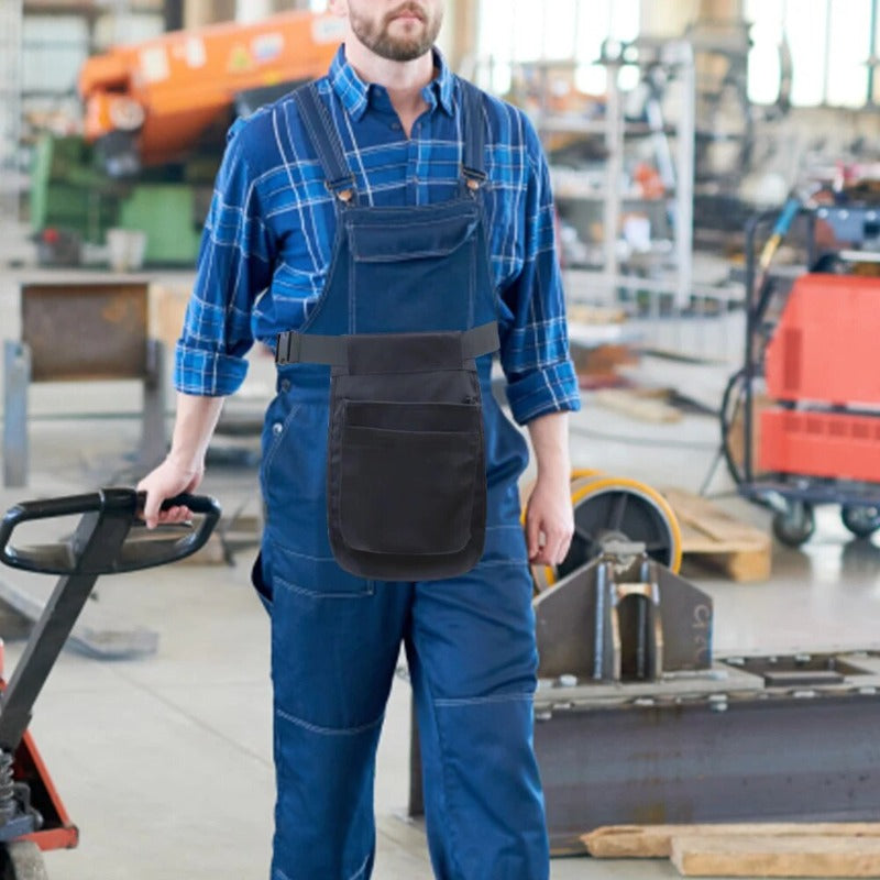 Portable Waist Tool Bag Adjustable Belt Apron Bag Multi-function Electrician Carpenter Tool Bag